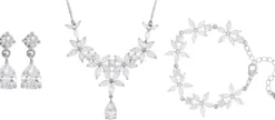 Sale Bijou Brigitte Parure di gioielli - Crystal Bloom