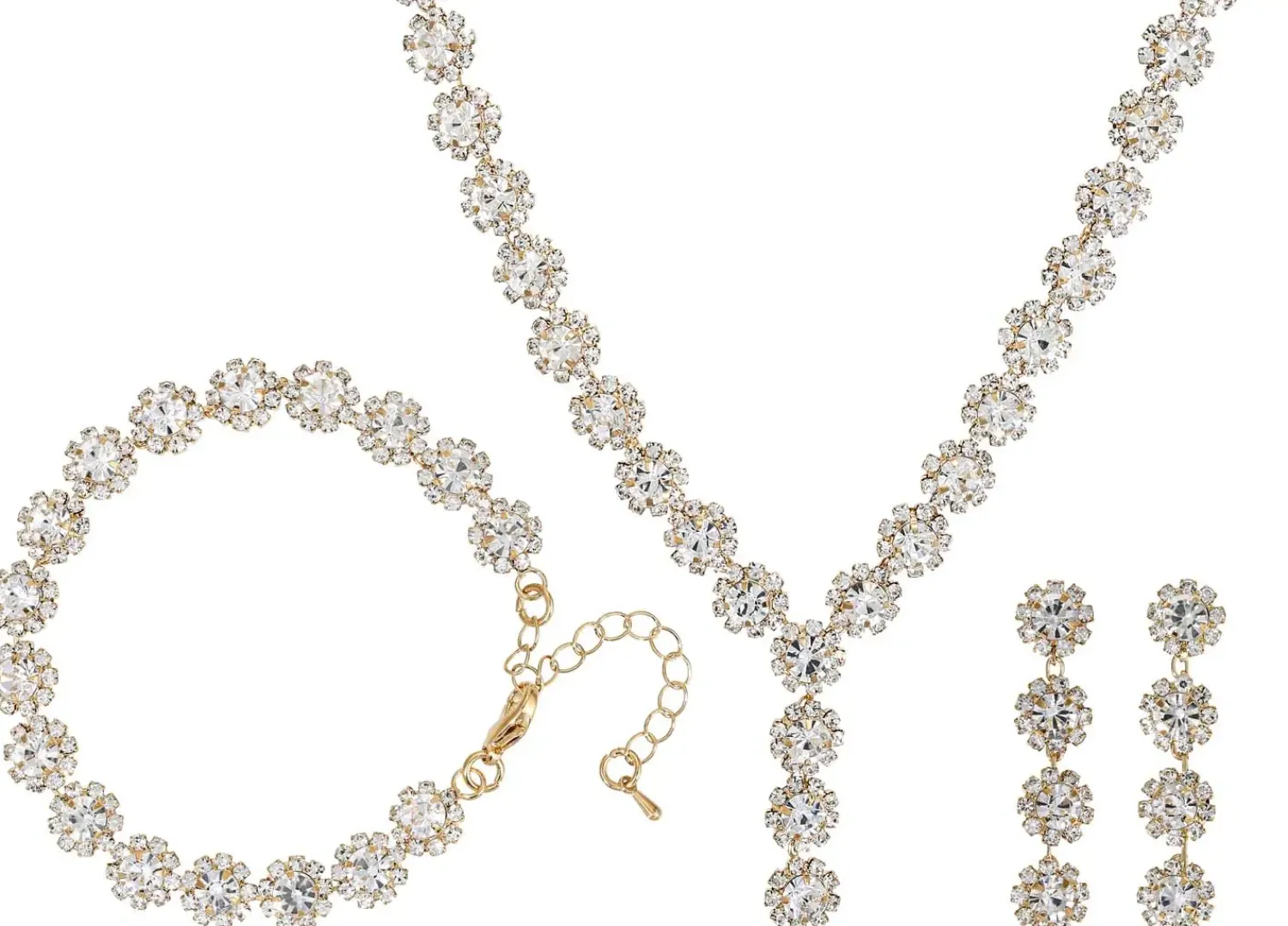 Outlet Bijou Brigitte Parure di gioielli - Glamorous Flowers