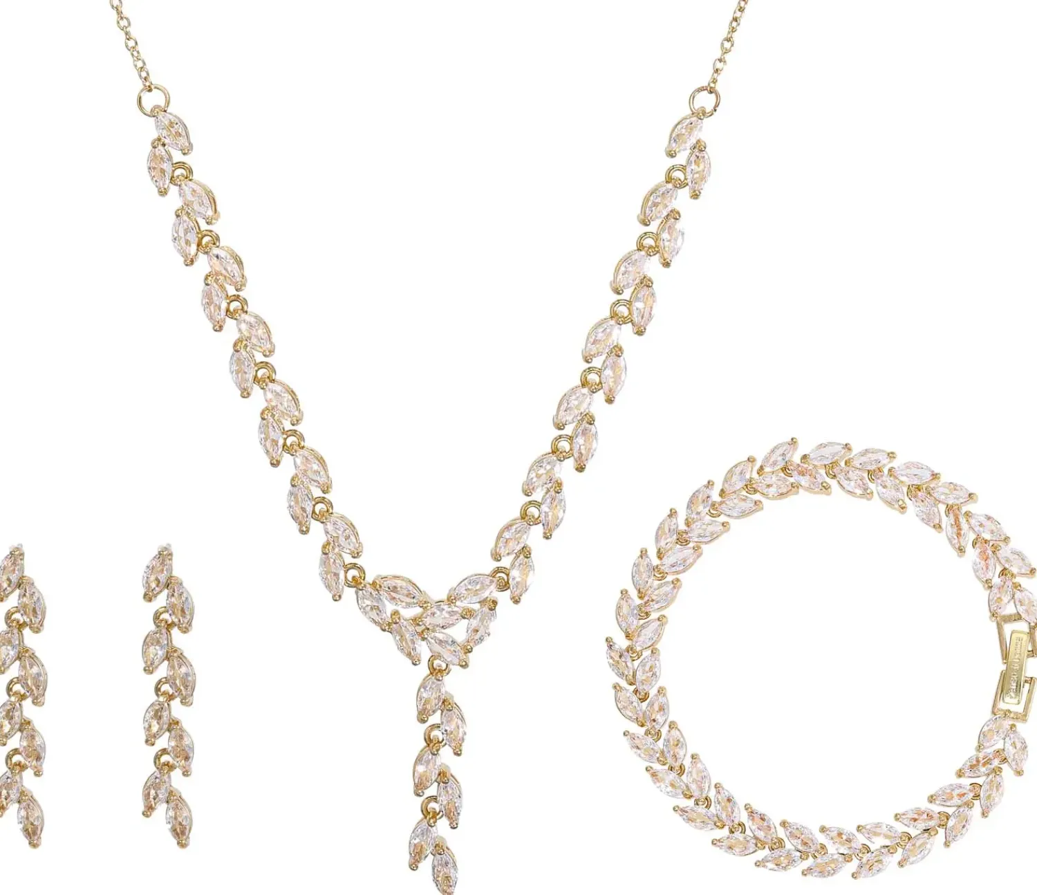 Sale Bijou Brigitte Parure di gioielli - Golden Leaves