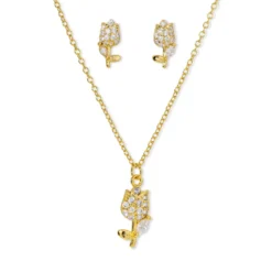 New Bijou Brigitte Parure di gioielli - Golden Tulips