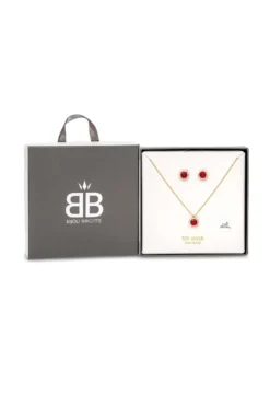 Online Bijou Brigitte Parure di gioielli - Red Passion