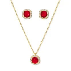 Online Bijou Brigitte Parure di gioielli - Red Passion