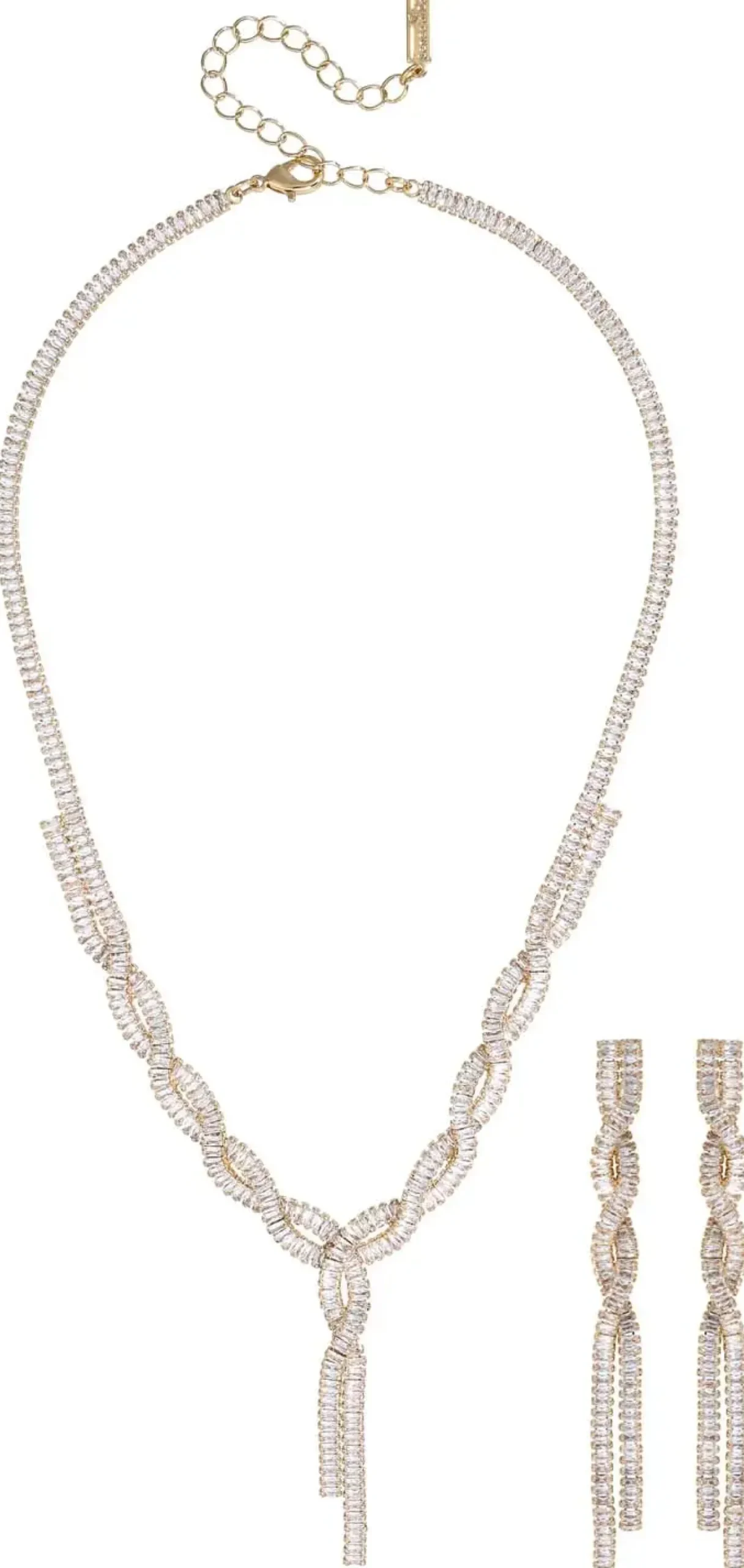 Online Bijou Brigitte Parure di gioielli - Twisted Brilliance