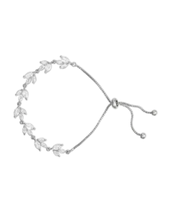 Bijou Brigitte Parure di gioielli - Zirconia Leaves