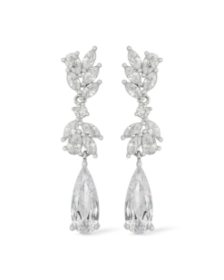 New Bijou Brigitte Parure - Floral Zirkonia