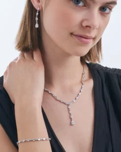 Hot Bijou Brigitte Parure - Glamorous Zirkonia