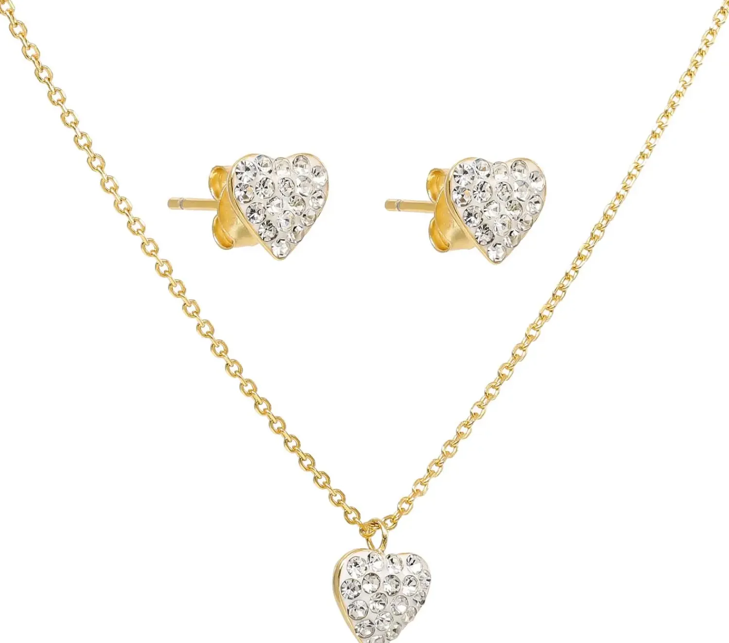 Discount Bijou Brigitte Parure - Gleaming Heart