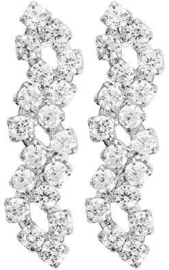 Clearance Bijou Brigitte Parure - Silver Tears