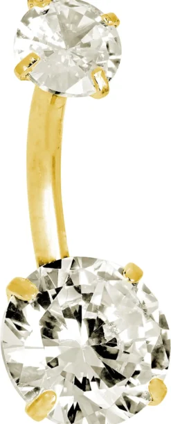 Outlet Bijou Brigitte Piercing - Golden Zirkonia