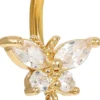 New Bijou Brigitte Piercing - Zirconia Wings