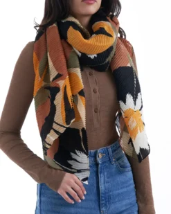Clearance Bijou Brigitte Sciarpa - Autumn Flowers