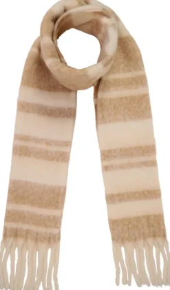 Bijou Brigitte Sciarpa - Beige Stripes