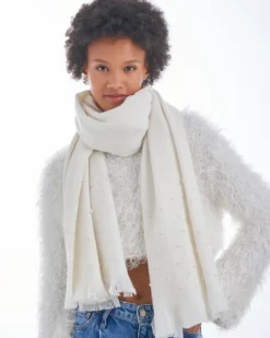 Outlet Bijou Brigitte Sciarpa - Snowy Pearls