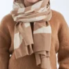 Sale Bijou Brigitte Sciarpa - Taupe Pattern