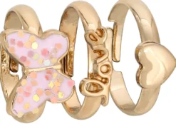 Clearance Bijou Brigitte Set di anelli bambina - Love Trio