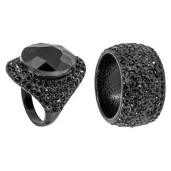 New Bijou Brigitte Set di anelli - Black Halloween
