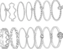 Bijou Brigitte Set di anelli - Boho Dream