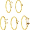 Discount Bijou Brigitte Set di anelli - Fairy Sparkle