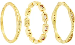 Discount Bijou Brigitte Set di anelli - Golden Dreams