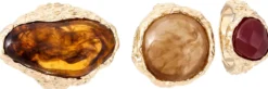 Outlet Bijou Brigitte Set di anelli - Hammered Glass