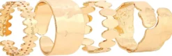 Online Bijou Brigitte Set di anelli - Hammered Shine