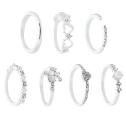 Bijou Brigitte Set di anelli - Heart Charm