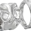 Discount Bijou Brigitte Set di anelli - Industrial Silver