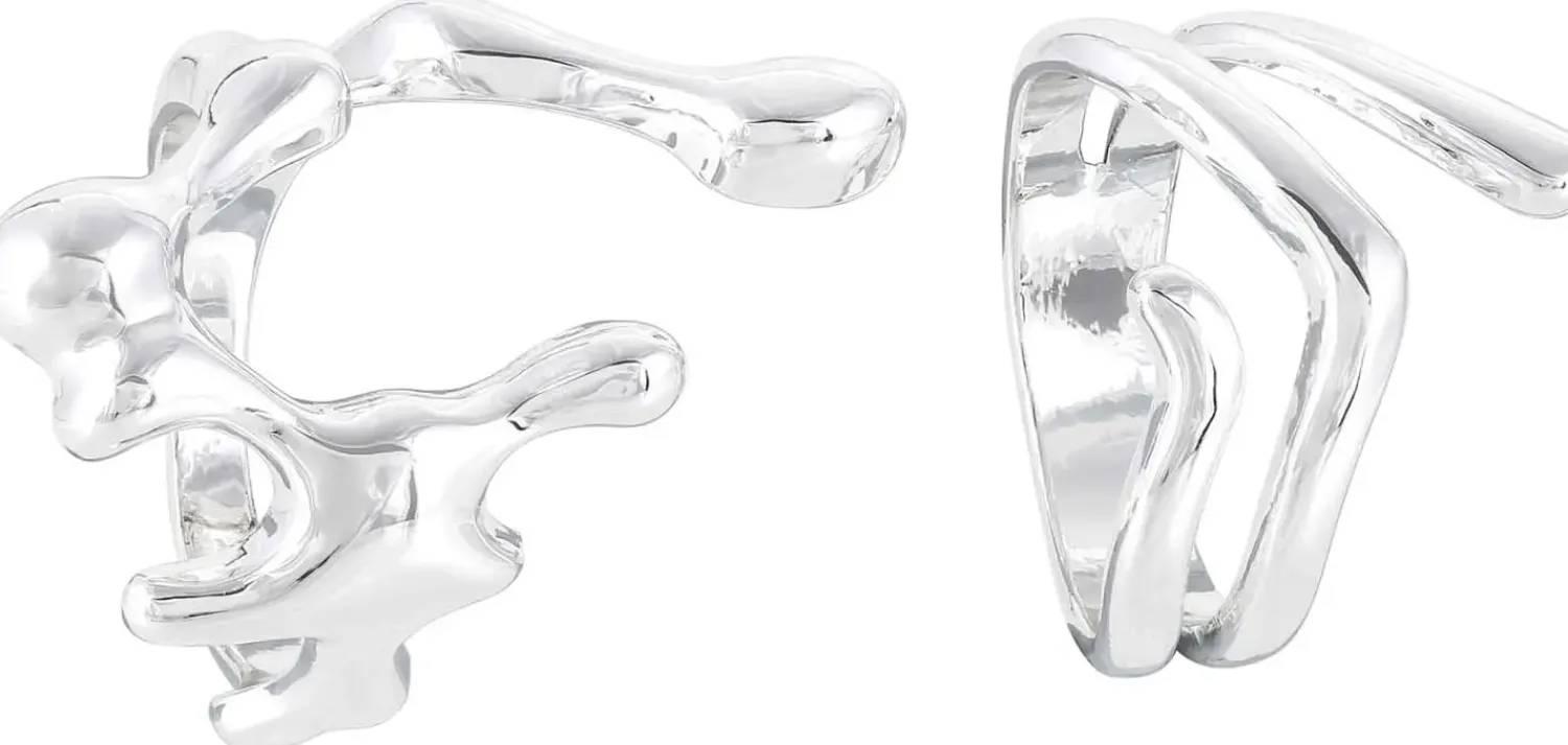 Online Bijou Brigitte Set di anelli - Liquid Shine