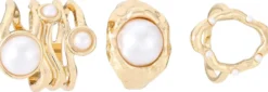 Discount Bijou Brigitte Set di anelli - Mystic Pearls