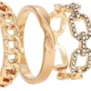 Bijou Brigitte Set di anelli - Shiny Chain