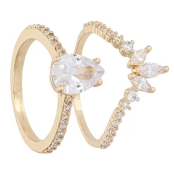 Hot Bijou Brigitte Set di anelli - Sparkling Duo