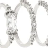 Sale Bijou Brigitte Set di anelli - Sparkling Navette