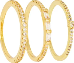 Clearance Bijou Brigitte Set di anelli - Sparkly Vision