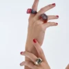 Best Bijou Brigitte Set di anelli - Statement Stones