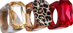 Best Bijou Brigitte Set di anelli - Statement Stones