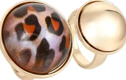 Outlet Bijou Brigitte Set di anelli - Wild Gold
