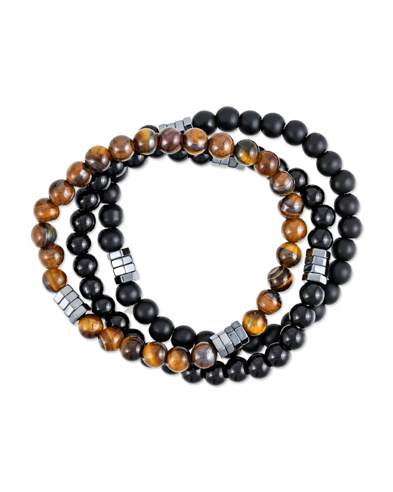 Sale Bijou Brigitte Set di braccialetti da uomo - Shadow Blend