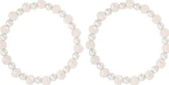 New Bijou Brigitte Set di braccialetti - Delight Rose