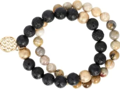Clearance Bijou Brigitte Set di braccialetti - Flower of Life