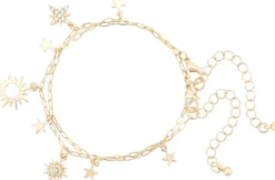 New Bijou Brigitte Set di braccialetti - Golden Suns