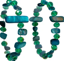 Online Bijou Brigitte Set di braccialetti - Green Duo