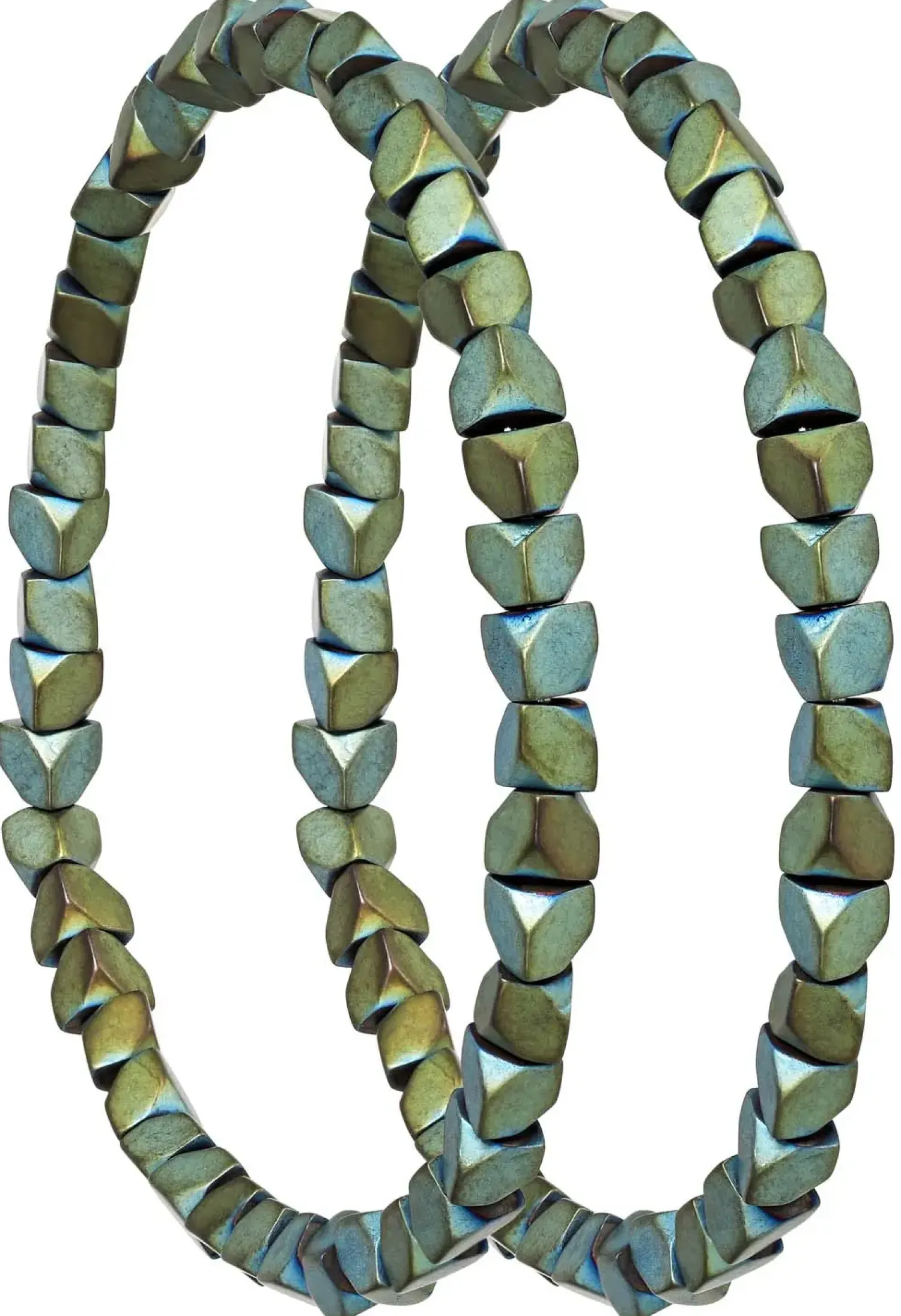New Bijou Brigitte Set di braccialetti - Green Gems