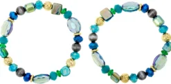 Sale Bijou Brigitte Set di braccialetti - Ocean Mix
