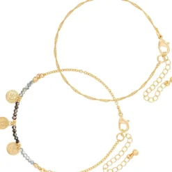 Hot Bijou Brigitte Set di braccialetti - Small Plates