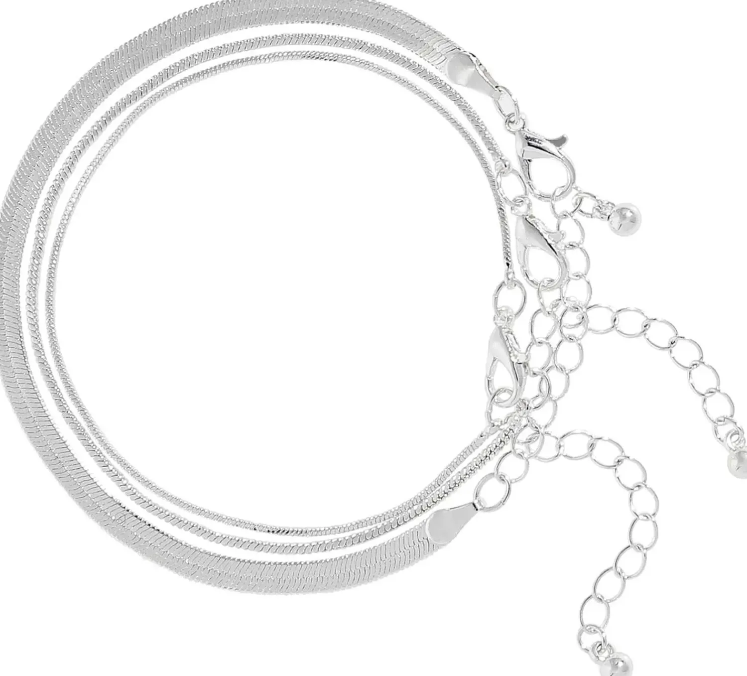Sale Bijou Brigitte Set di braccialetti - Splendid Silver
