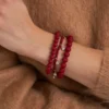 Sale Bijou Brigitte Set di braccialetti - Triple Red