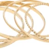 Sale Bijou Brigitte Set di bracciali - Golden Classic