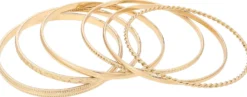 Sale Bijou Brigitte Set di bracciali - Golden Classic