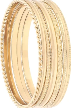Sale Bijou Brigitte Set di bracciali - Golden Classic