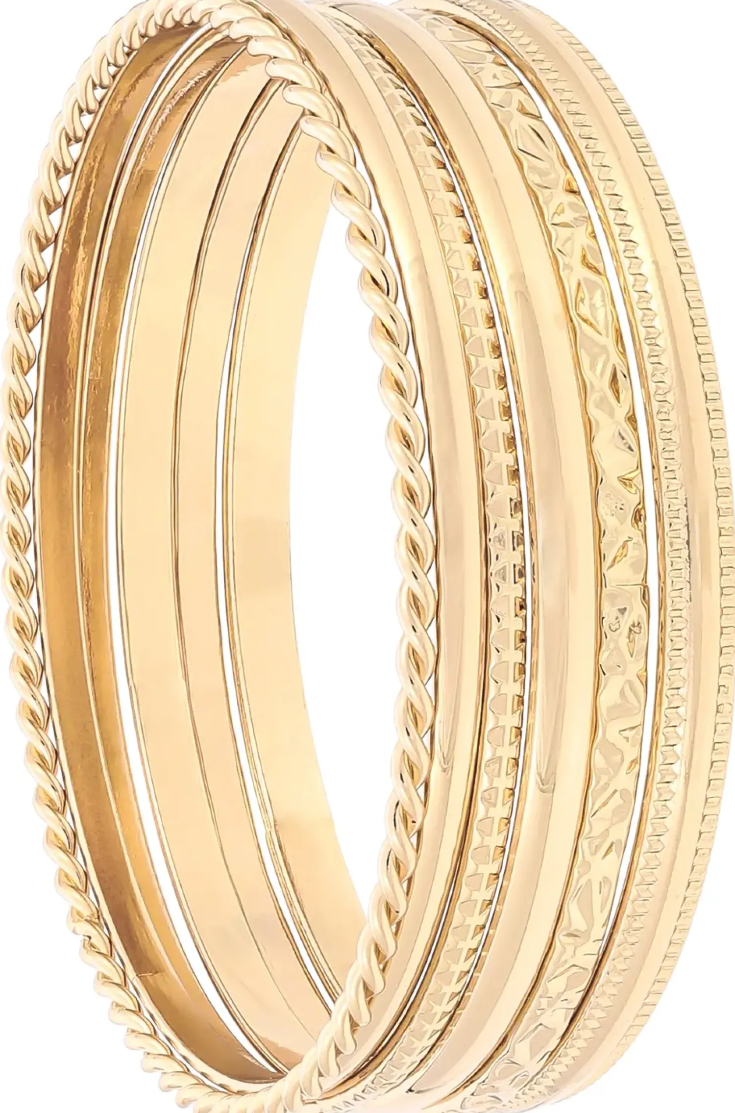 Sale Bijou Brigitte Set di bracciali - Golden Classic